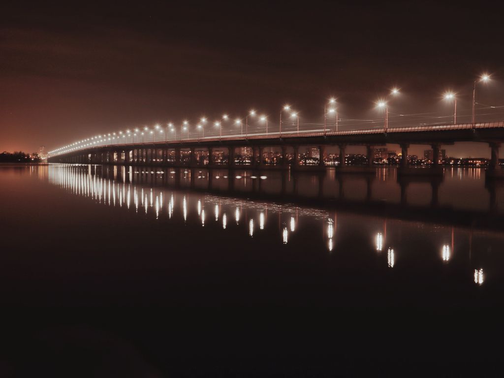 Night Bridge wallpaper