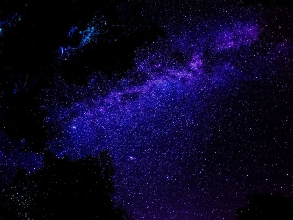 Night Sky Stars Space wallpaper