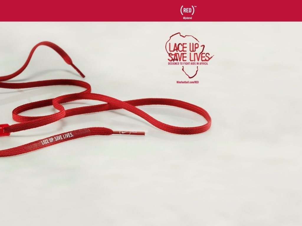 Nike Red Laces wallpaper