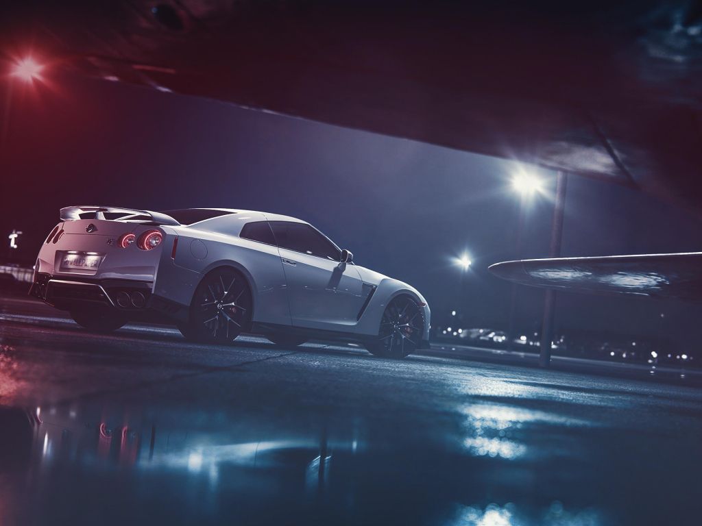 Nissan GT-r Look at the Licenseplate wallpaper