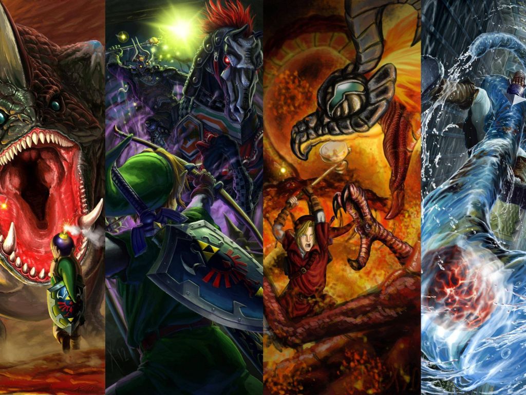 Ocarina of Time Boss Battles wallpaper