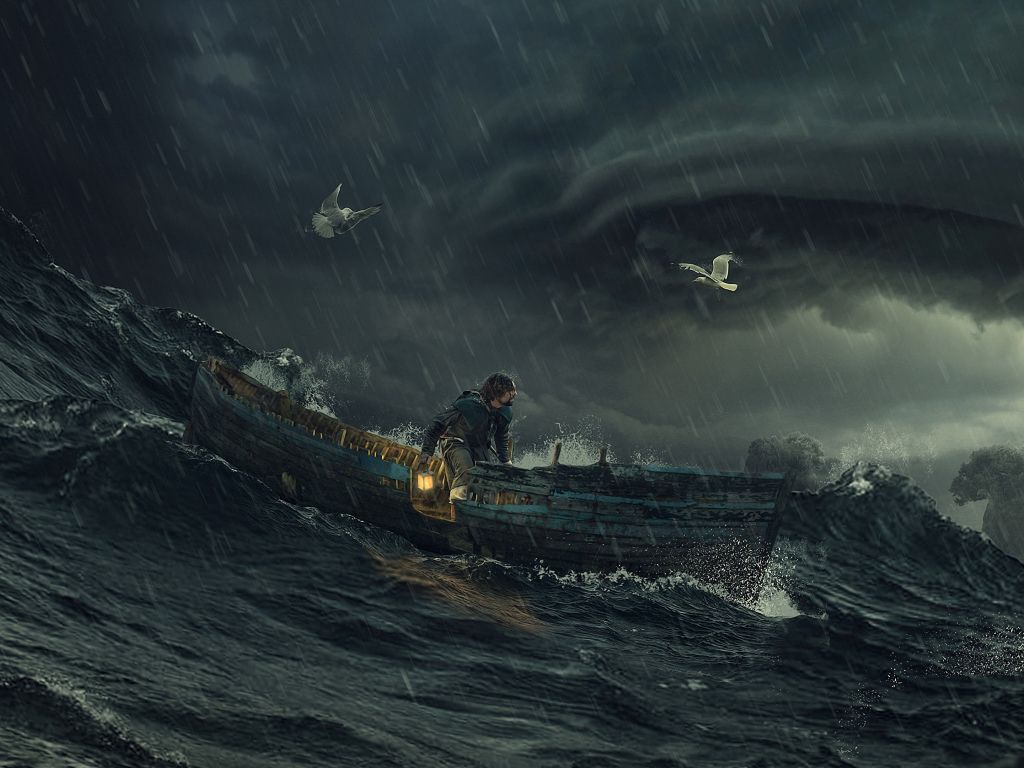 Ocean Storm wallpaper