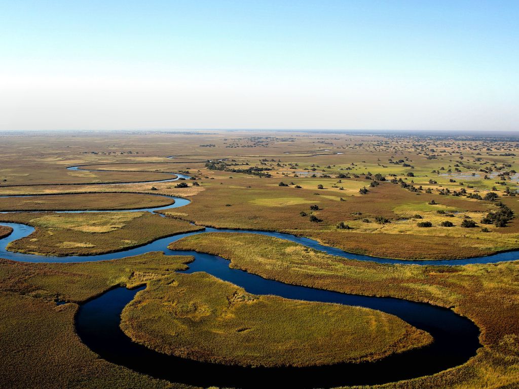 Okavango River Botswana wallpaper