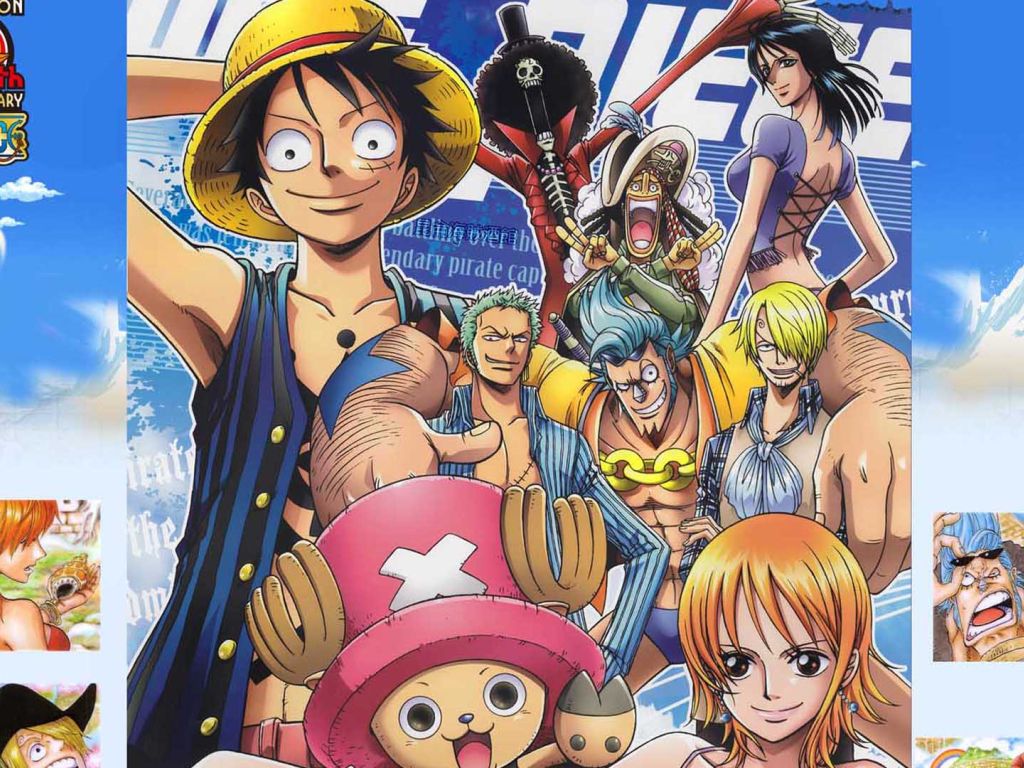 One Piece New Year wallpaper