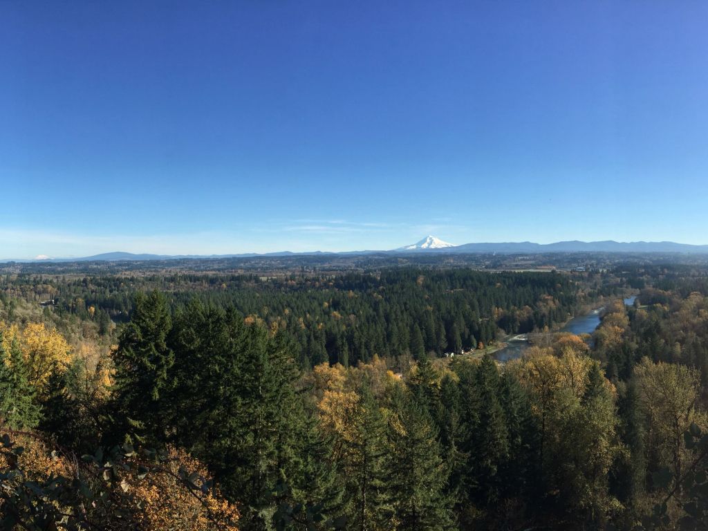 Oregons Willamette Valley In Autumn wallpaper