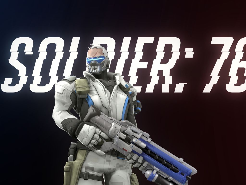 Overwatch Soldier 4K wallpaper