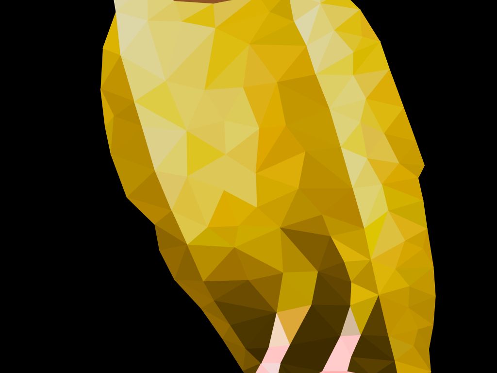 Abstract owl wallpaper