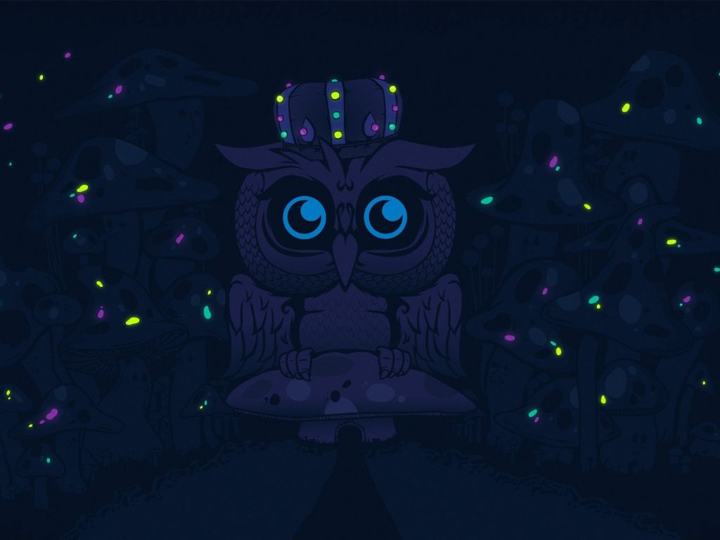 Owl King wallpaper