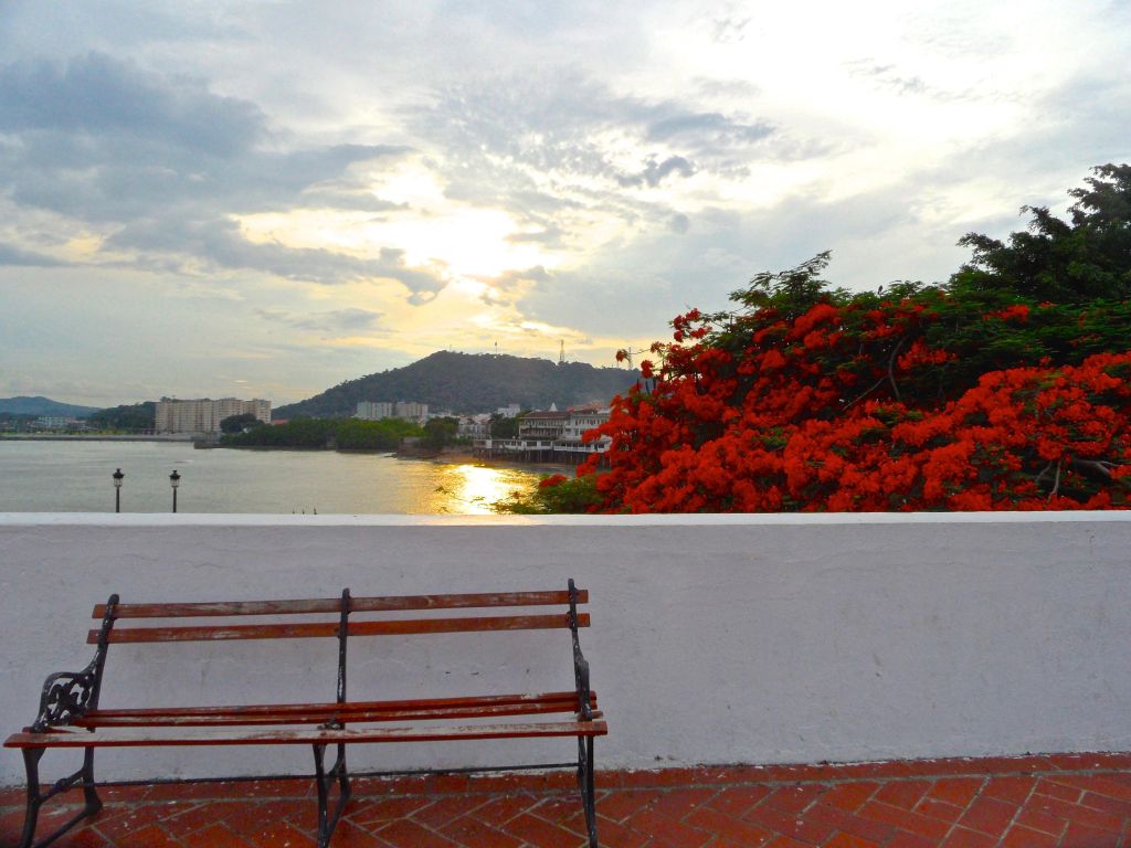 Panama City Right Before Sunset wallpaper