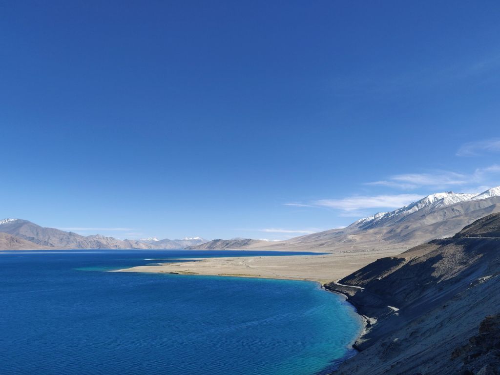 Pangong Lake Ladakh wallpaper