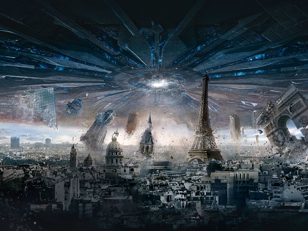 Paris Independence Day Resurgence wallpaper