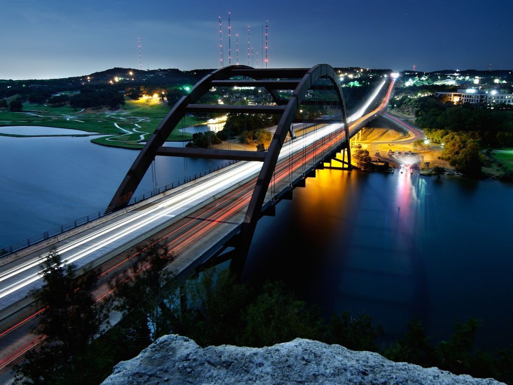Pennybacker Bridge Austin wallpaper