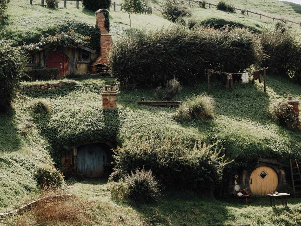 Photo of Hobbit House wallpaper