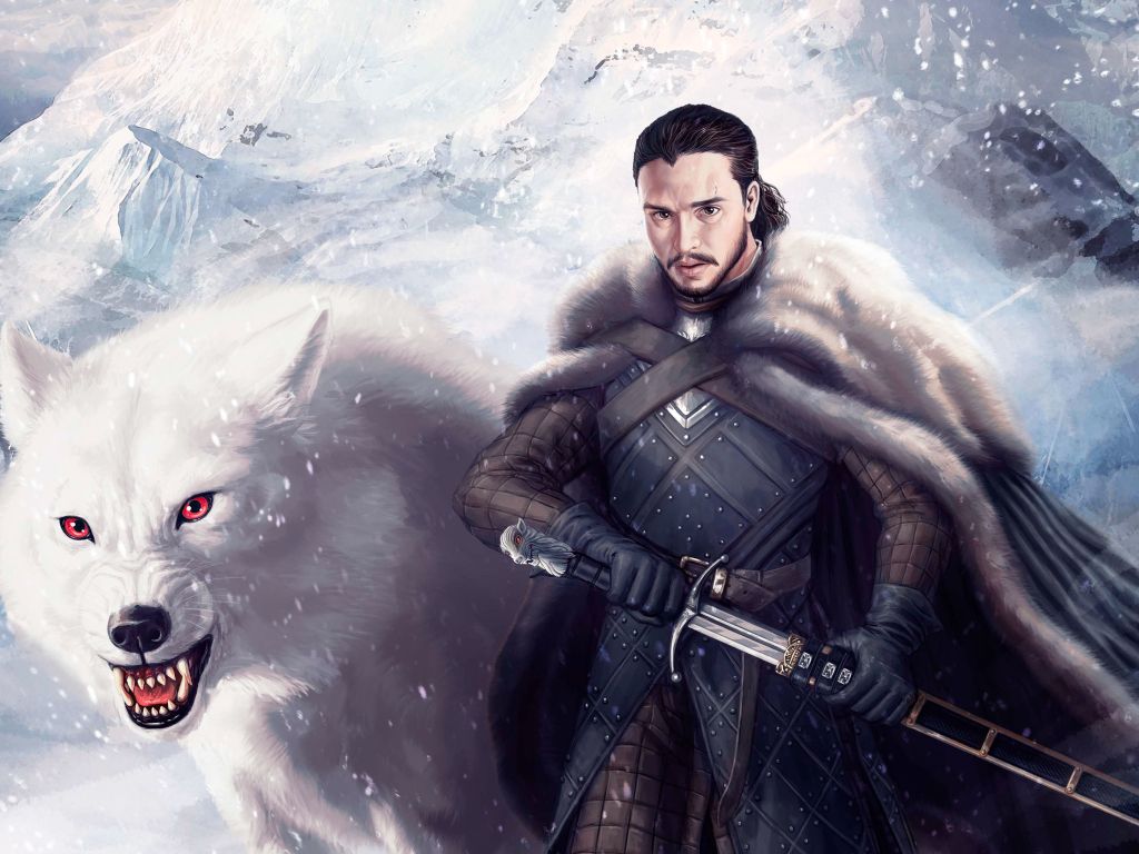Picture of Game O Game of Thrones Jon Snow From Game Play wallpaper