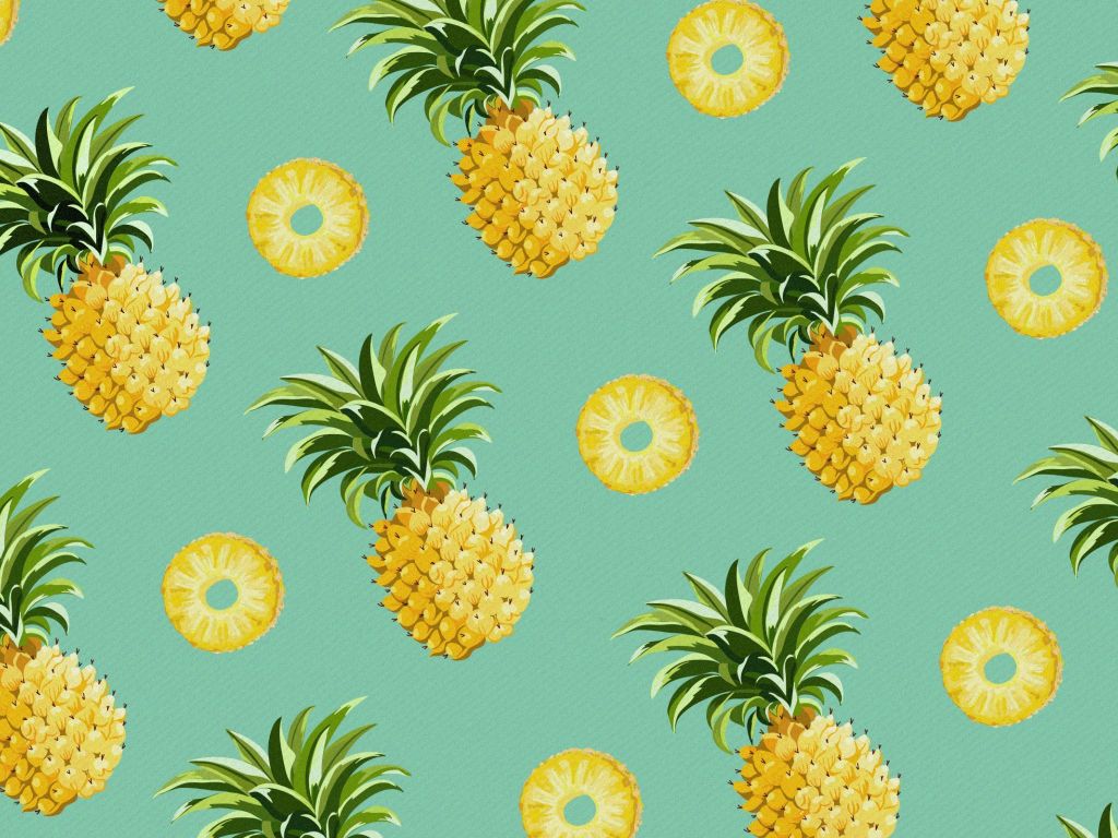 Pineapples wallpaper