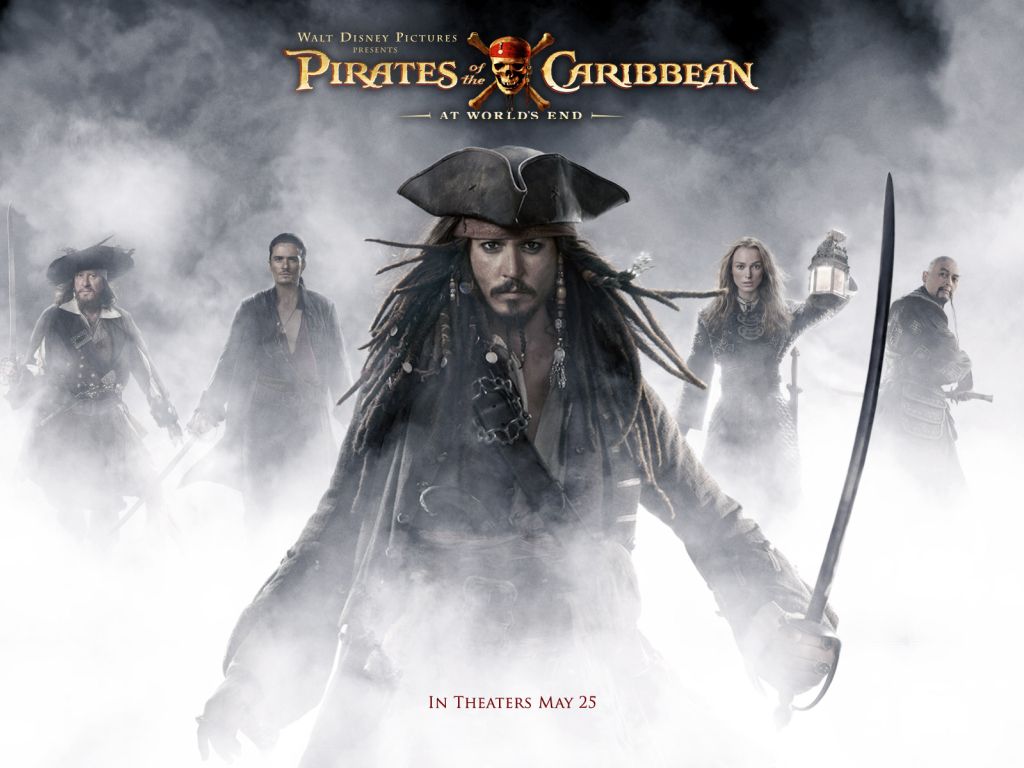 Pirates Of The Caribbean Captain Jack Sparrow wallpaper