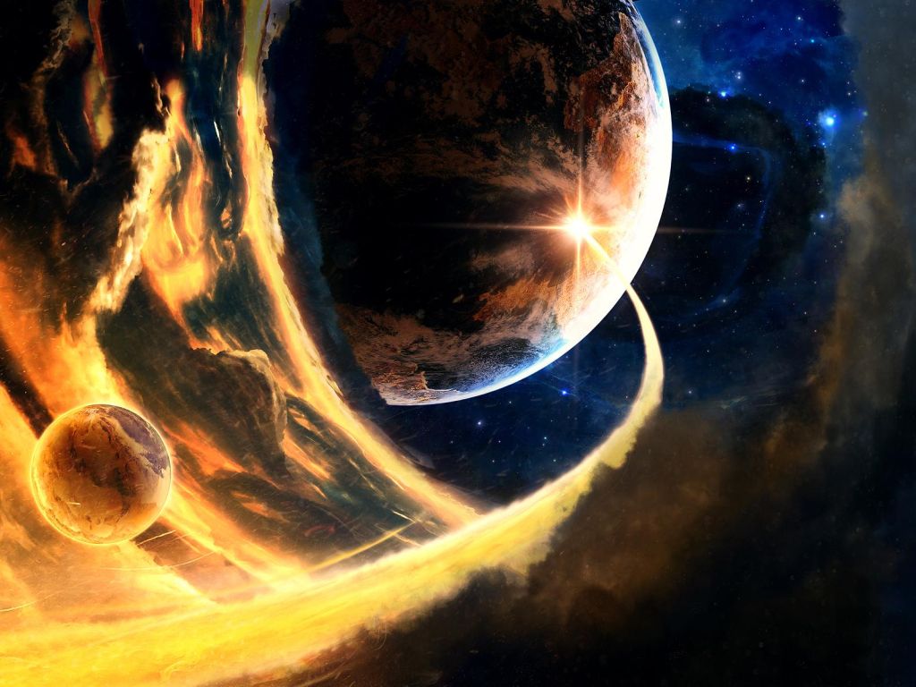 Planets Conflict wallpaper
