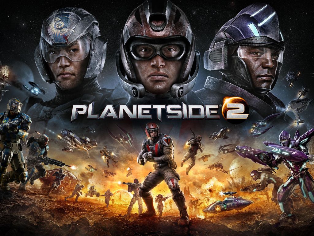 PlanetSide Game wallpaper