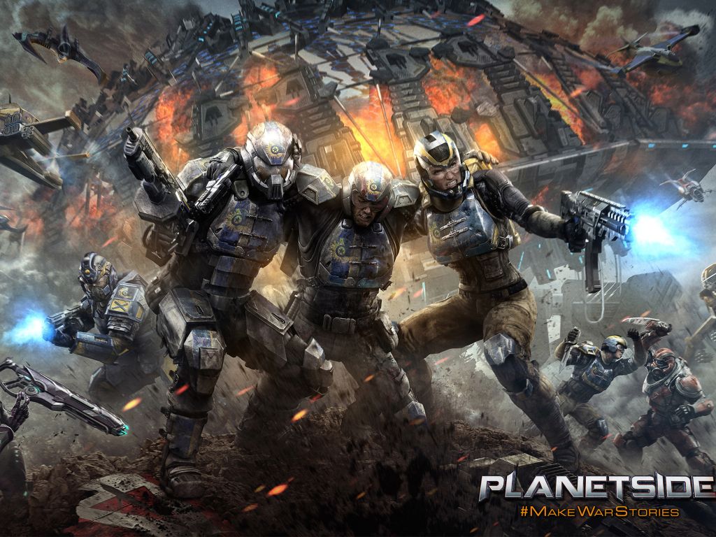 Planetside PS4 wallpaper