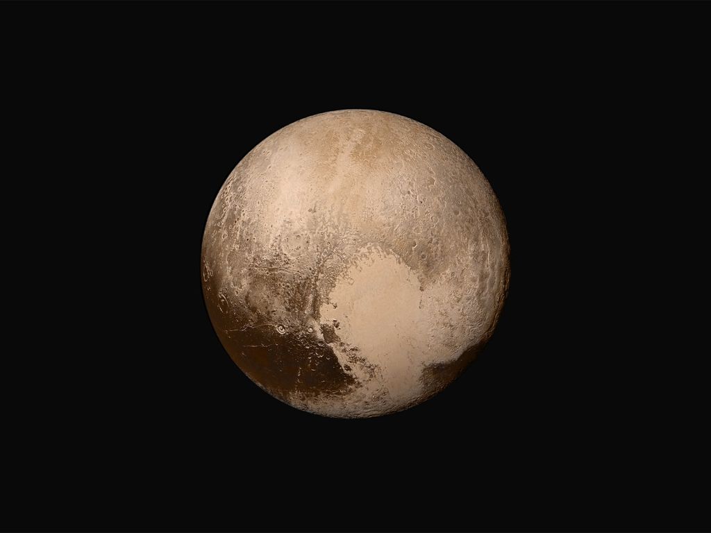 Pluto in All Its Glory wallpaper
