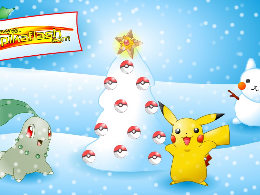 Pokemon Christmas wallpaper