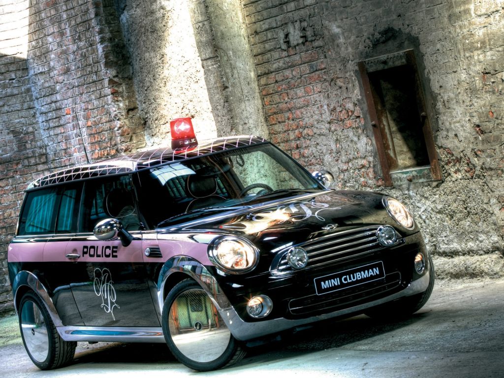 Police Mini Clubman wallpaper