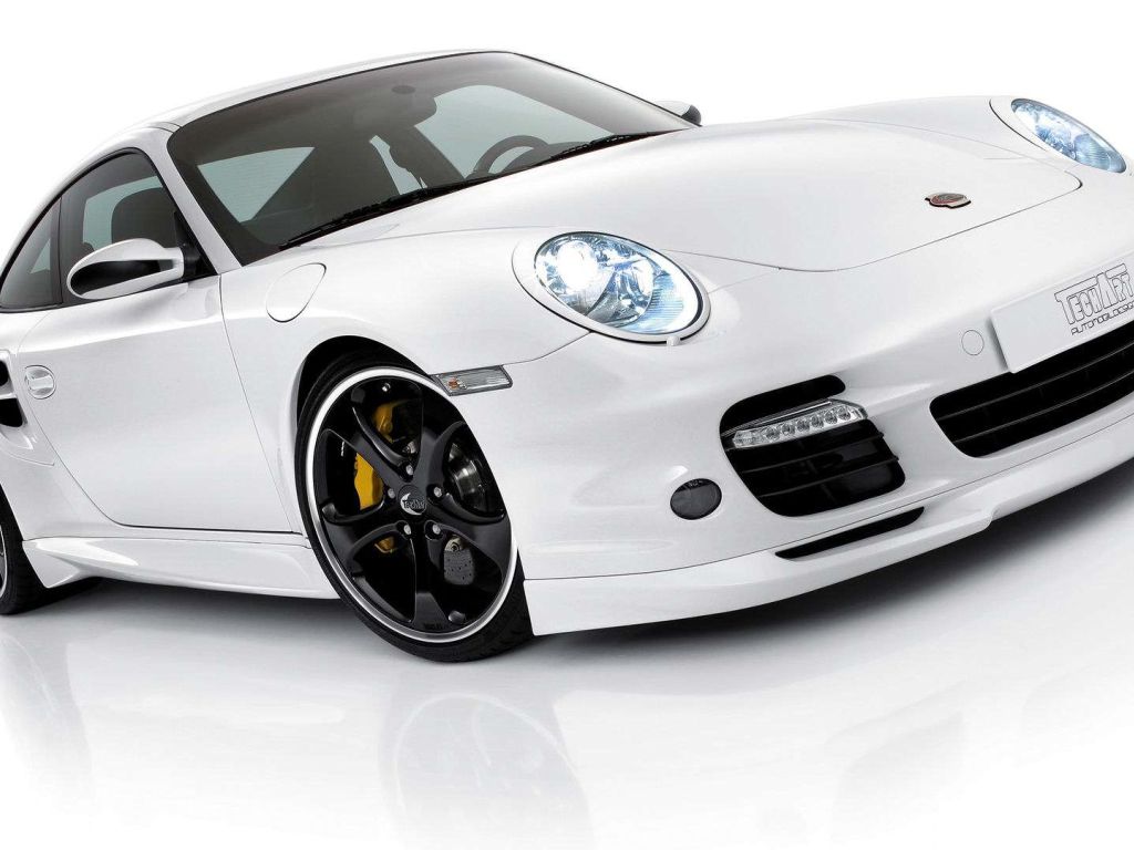Porsche White wallpaper
