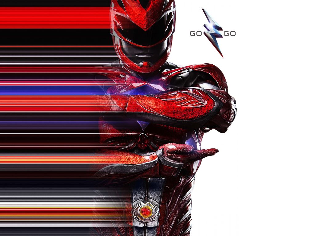 Power Rangers Red Ranger 4K wallpaper