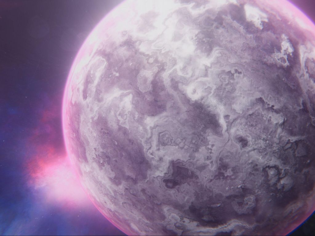Procedurally Animated Space wallpaper