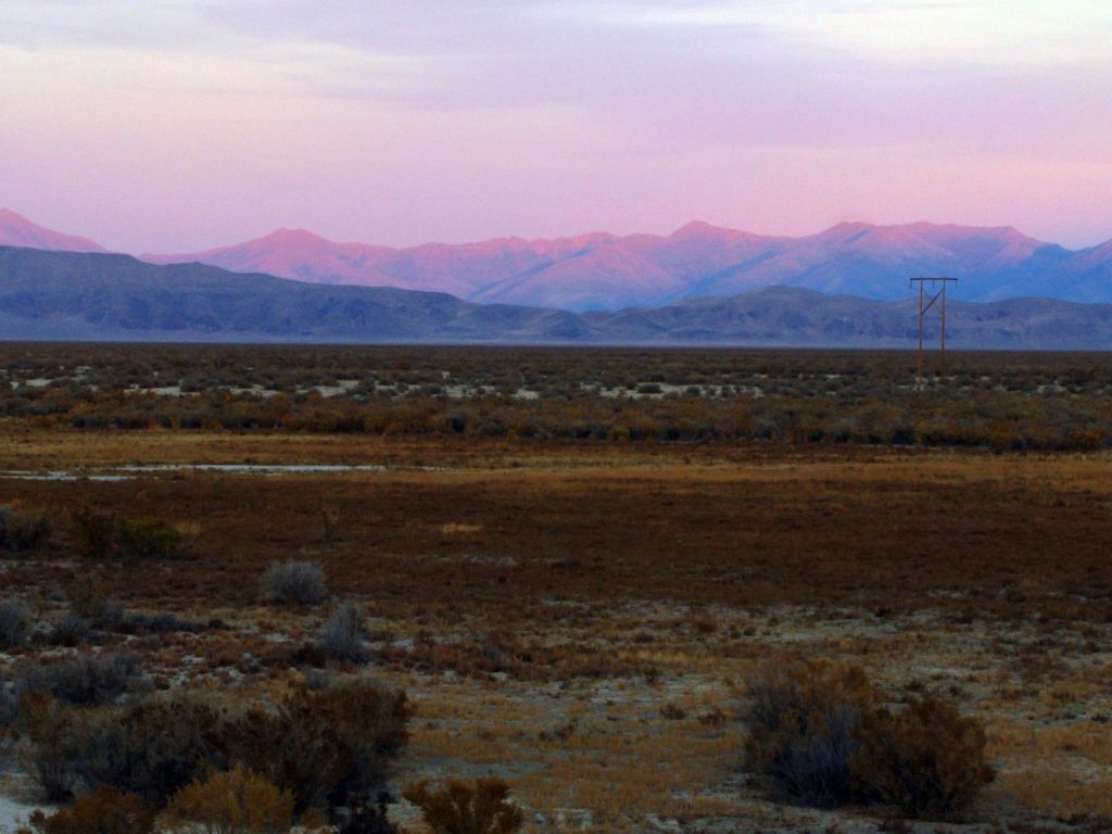 Purple Mountains of Nevada wallpaper