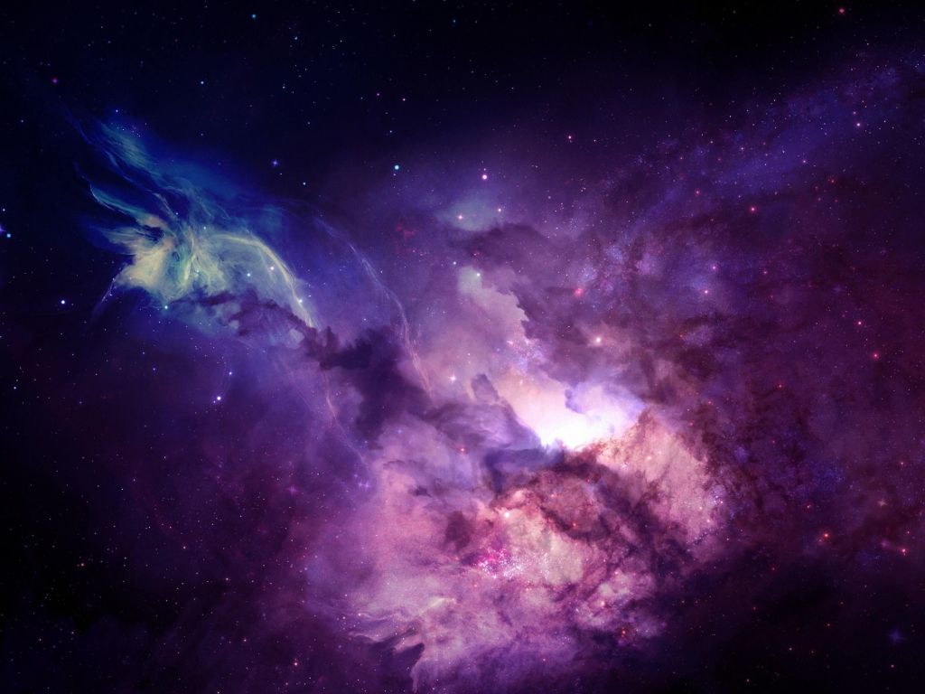 Purple Nebula wallpaper