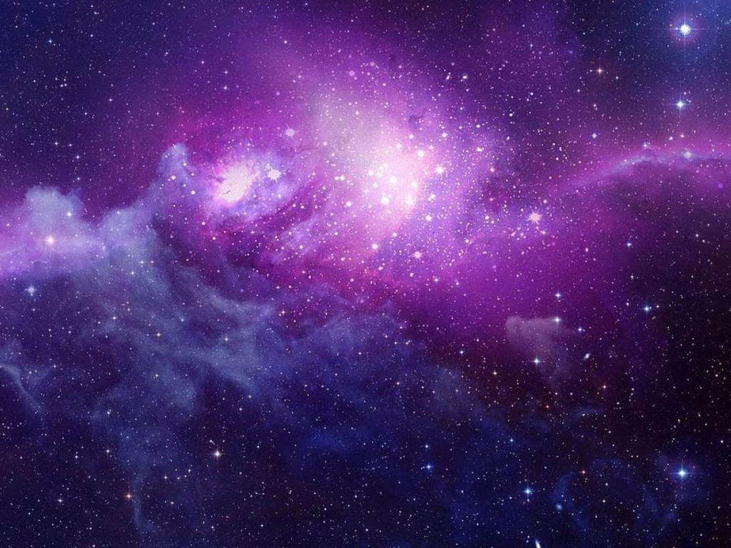 Purple Space wallpaper