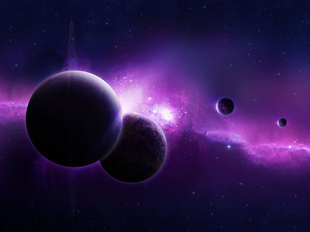 Purple Universe wallpaper