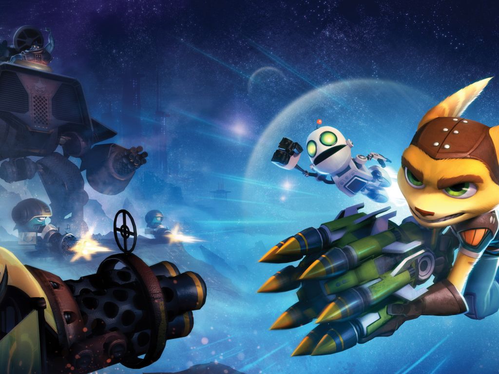 Ratchet and Clank Full Frontal Assault wallpaper