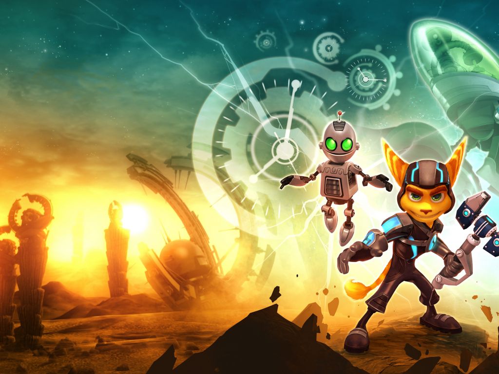 Ratchet and Clank Future A Crack in Time Game wallpaper