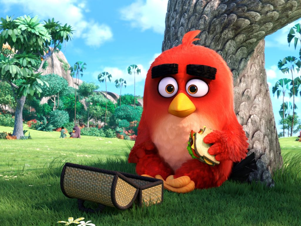 RED Angry Birds Movie wallpaper
