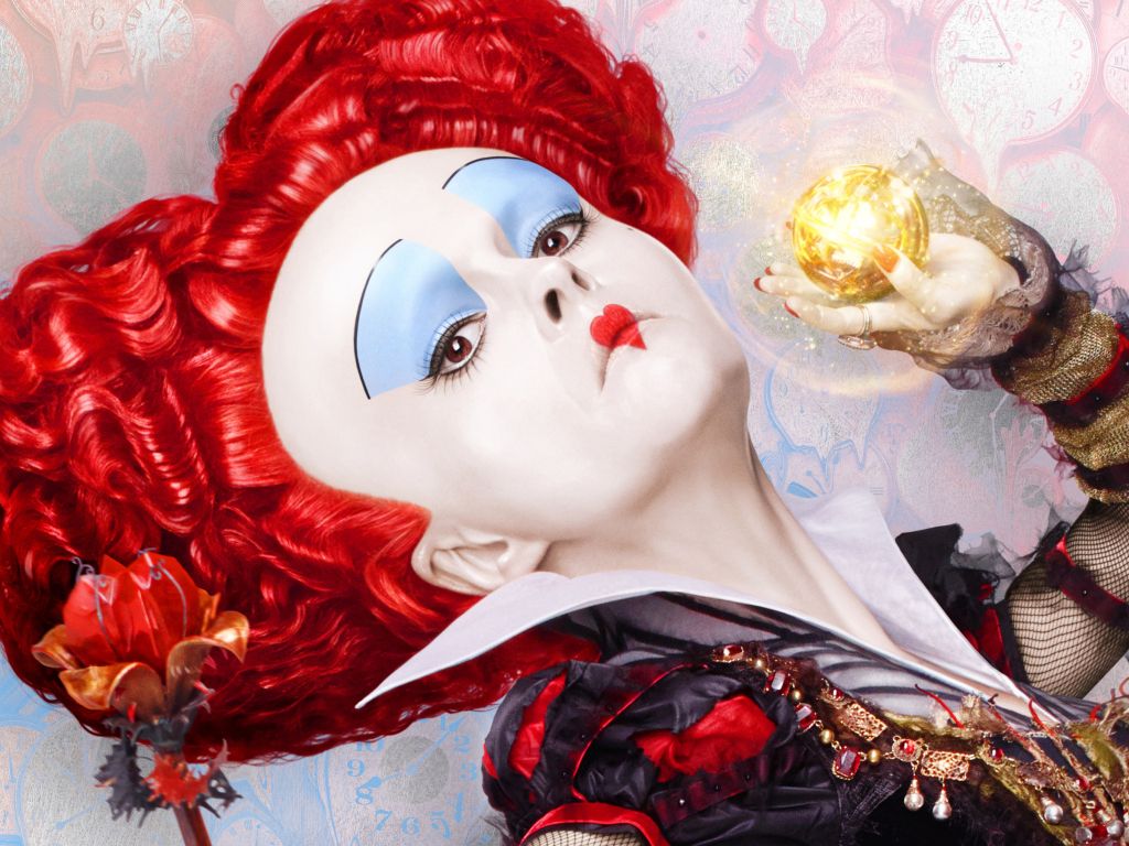 Red Queen Alice Through the Looking Glass wallpaper