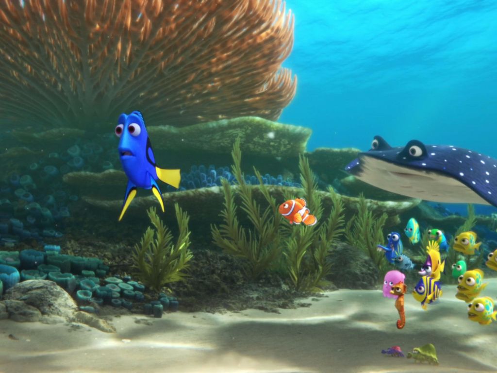 Reveal Finding Dory Movie wallpaper