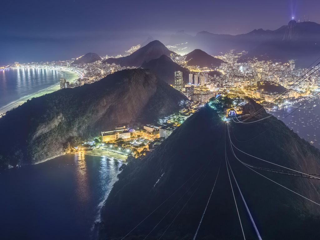 Rio at Night wallpaper