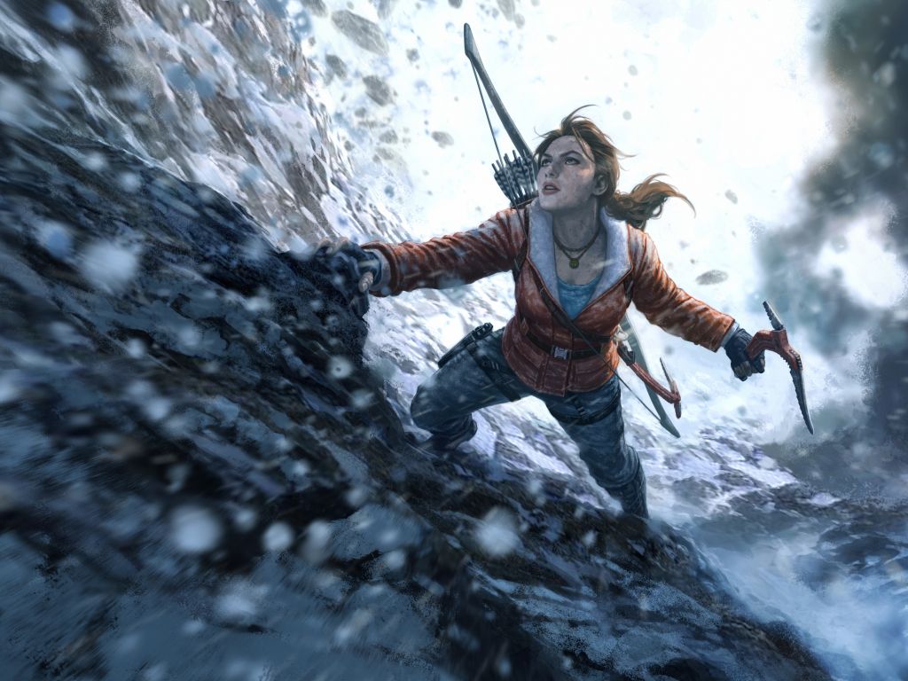 Rise of the Tomb Raider Year Celebration Edition 4K 8K wallpaper