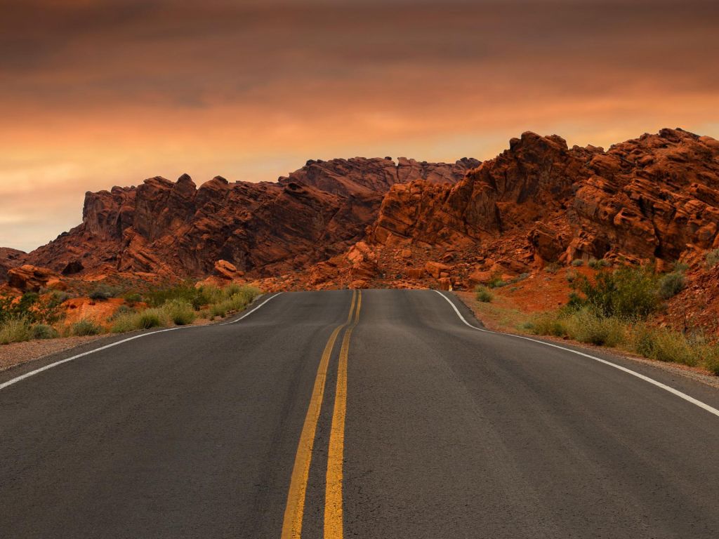 Road to Las Vegas wallpaper