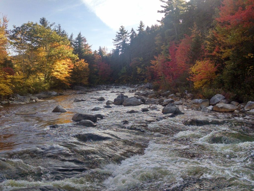 Rocky Gorge in White Mountain National Forest New Hampshire wallpaper