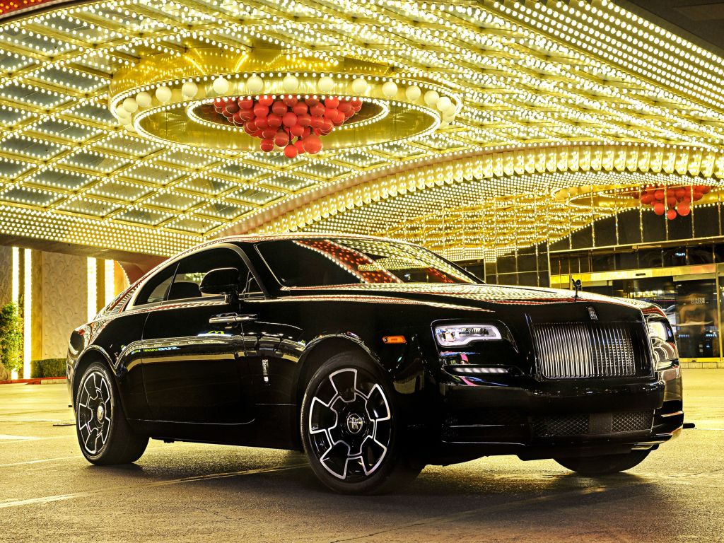 Rolls Royce Wraith Black Badge 4K wallpaper
