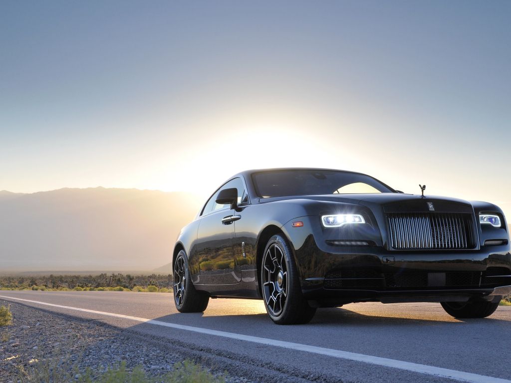 Rolls Royce Wraith Black Badge 4K wallpaper