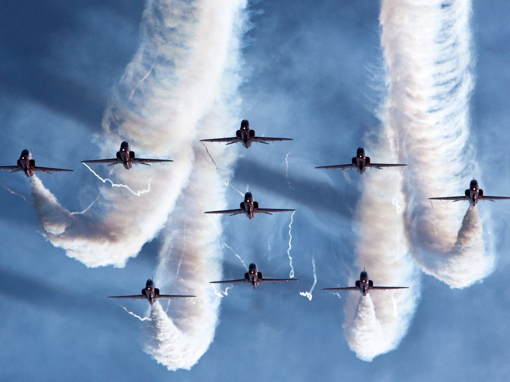 Royal Air Force Aerobatic Team wallpaper