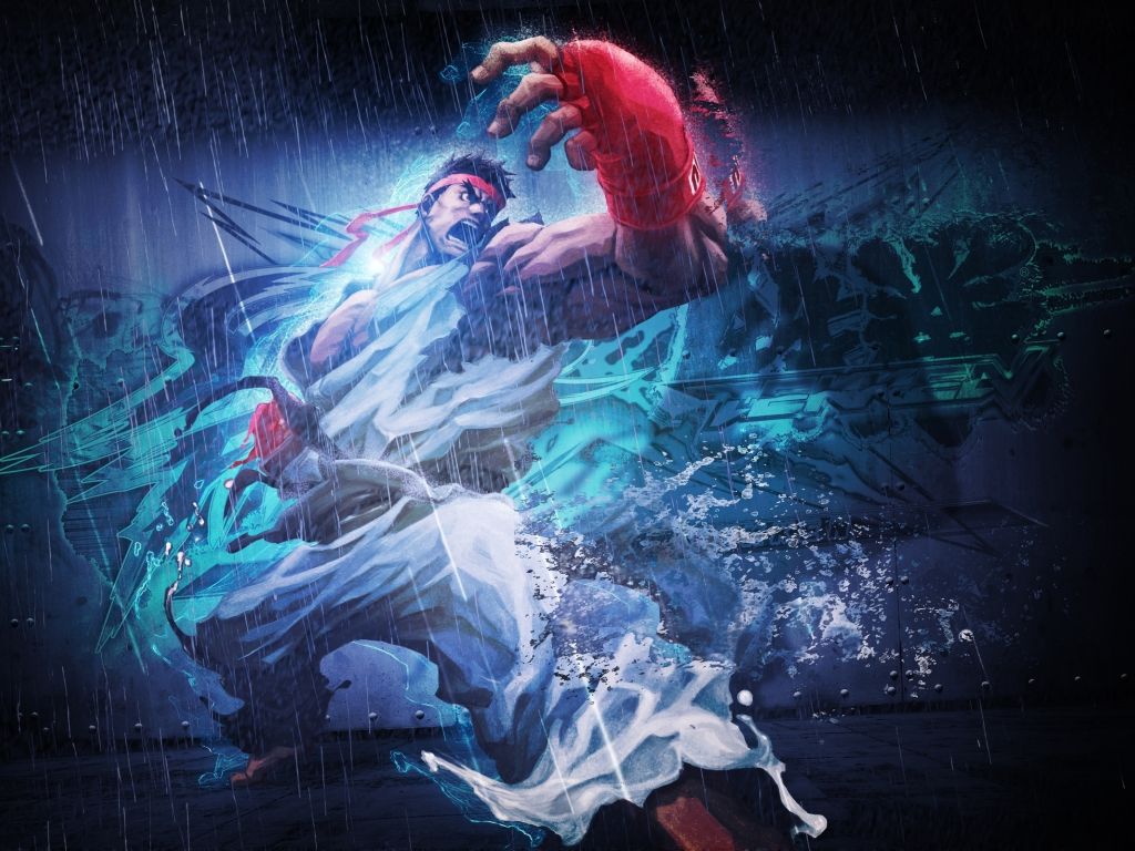 Ryu in The Street Fighter wallpaper