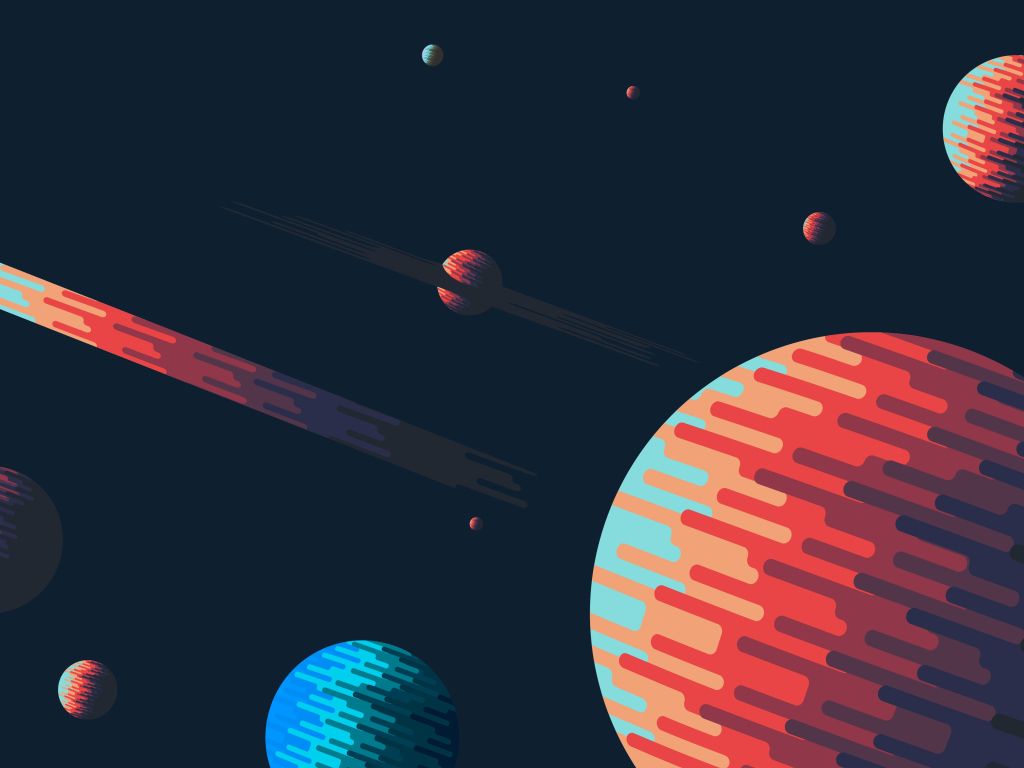 Space planets wallpaper