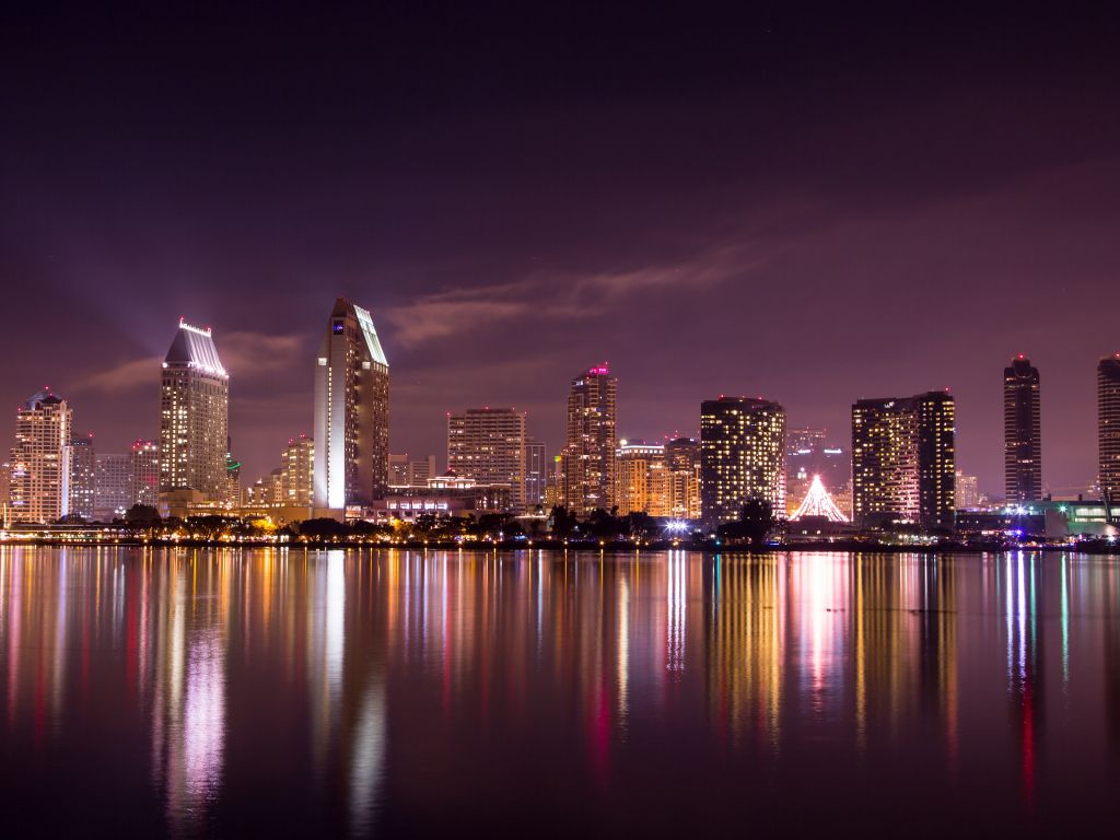 San Diego Skyline wallpaper