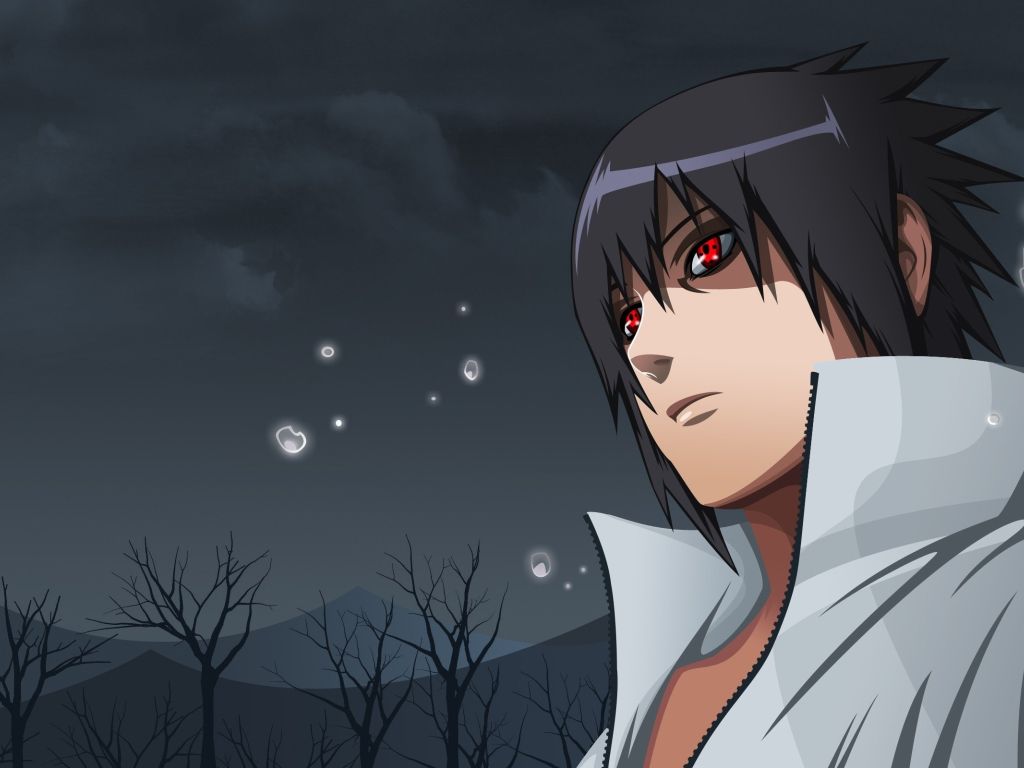 Sasuke Uchiha Evil Eyes wallpaper