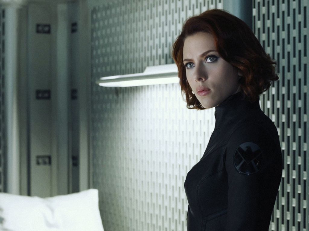 Scarlett Johansson Black Widow Avengers wallpaper in 1024x768 resolution